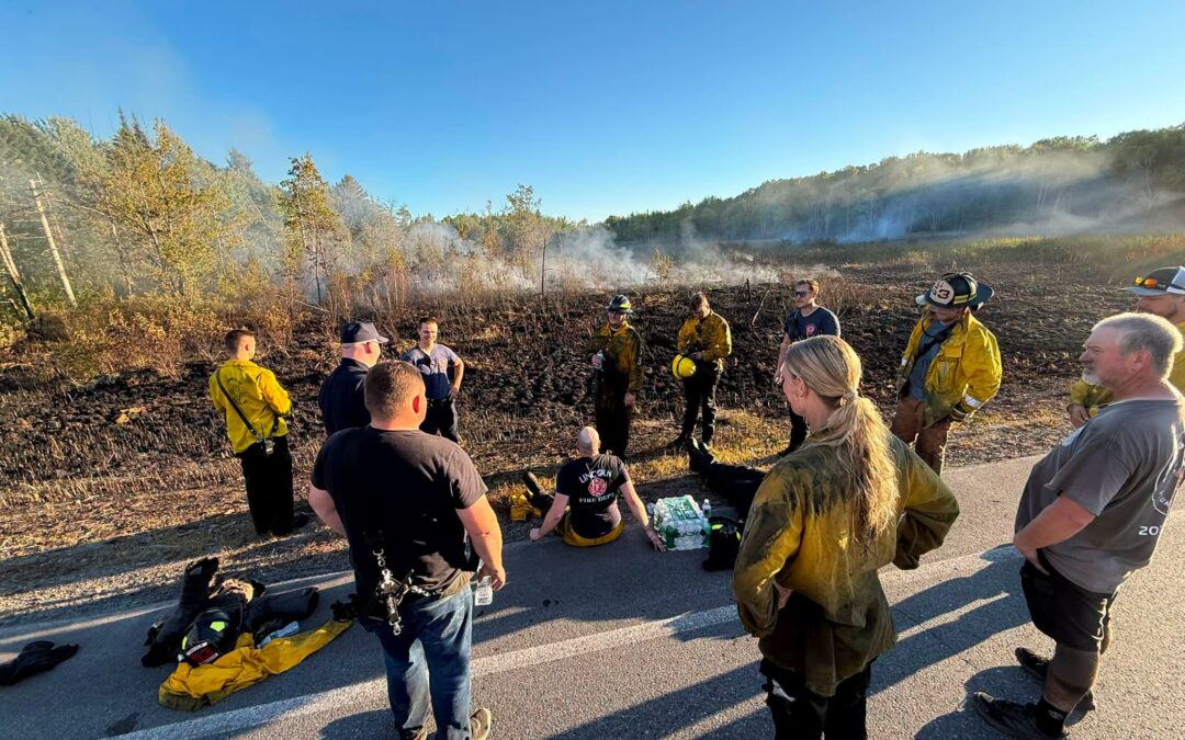 Neighboring district helped Lincoln fight Chester wildfire
